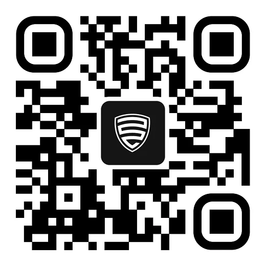 Código QR para descargar la App Encriptados